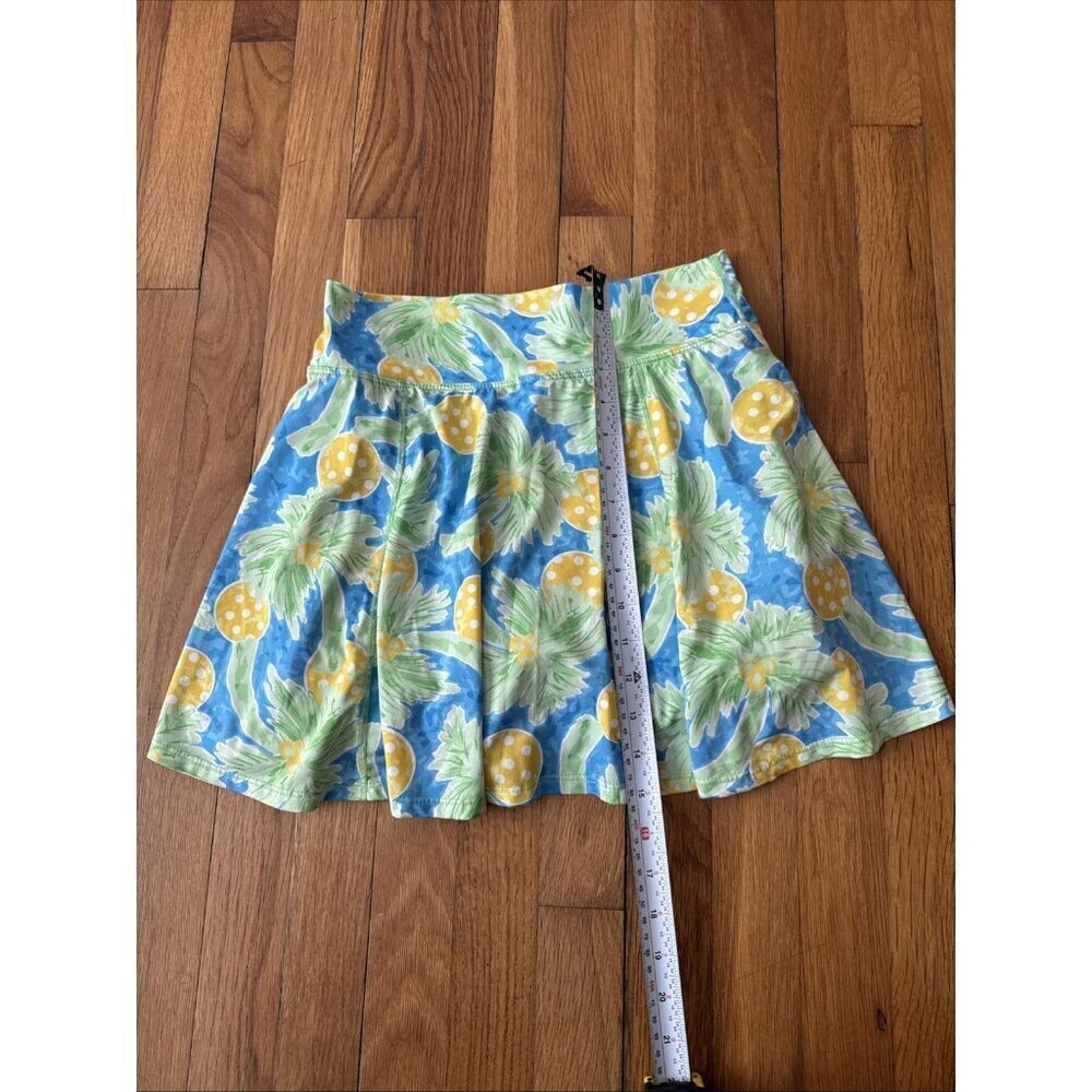 Bella Bella Sports Women's Pickleball Tennis Golf Skort Skirt Palms Size S - Picture 6 of 6